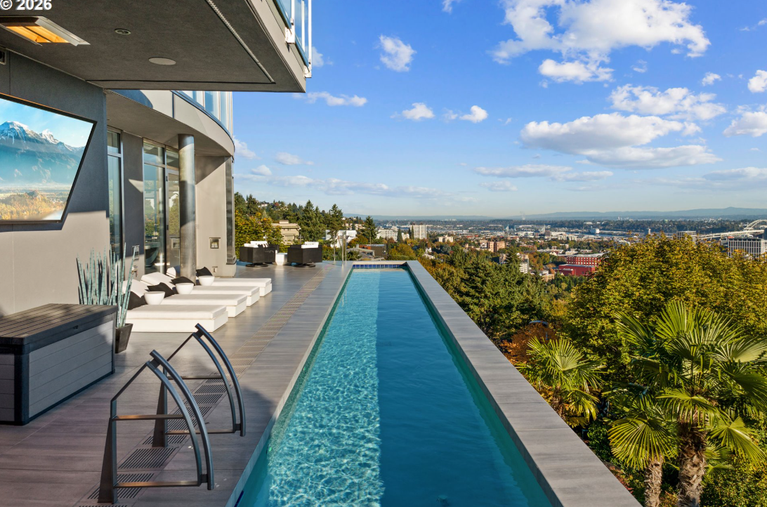 Perched High Above Portland